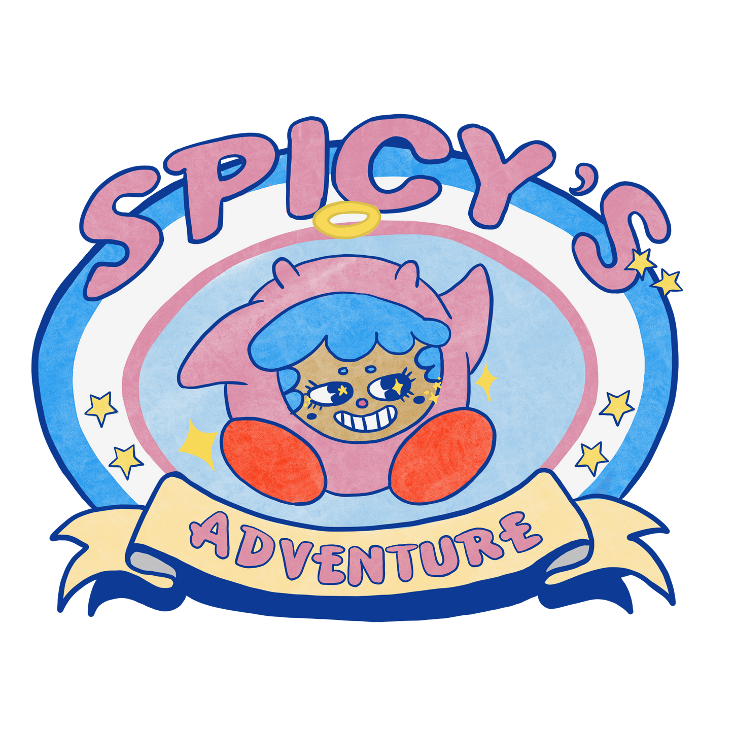 Spicy's Adventure Logo Sticker